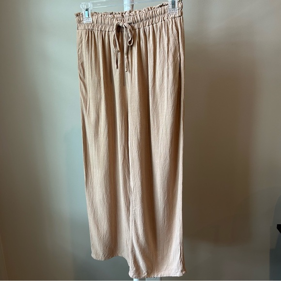 Iffei Women’s Linen Pants Wide Leg size small - Picture 1 of 9